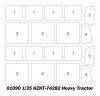Trumpeter 01090 KZKT-74282 Heavy Tractor 1/35